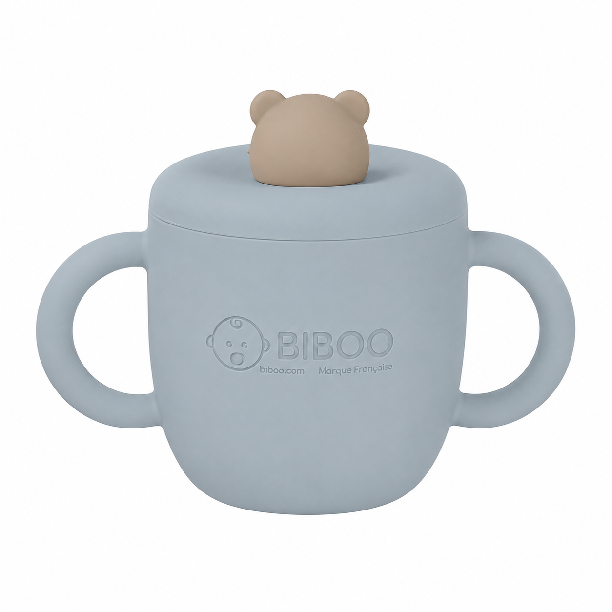 Tasse d'apprentissage bébé ourson en situation