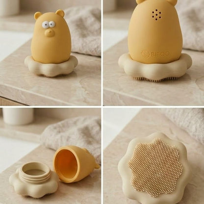 Jouet de bain en silicone facile à saisir pour bébé