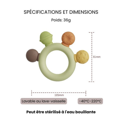 Anneaux de dentition Friandise Silicone