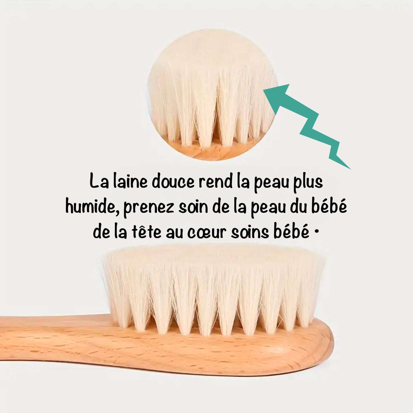Brosse et Peigne bébé personnalisé