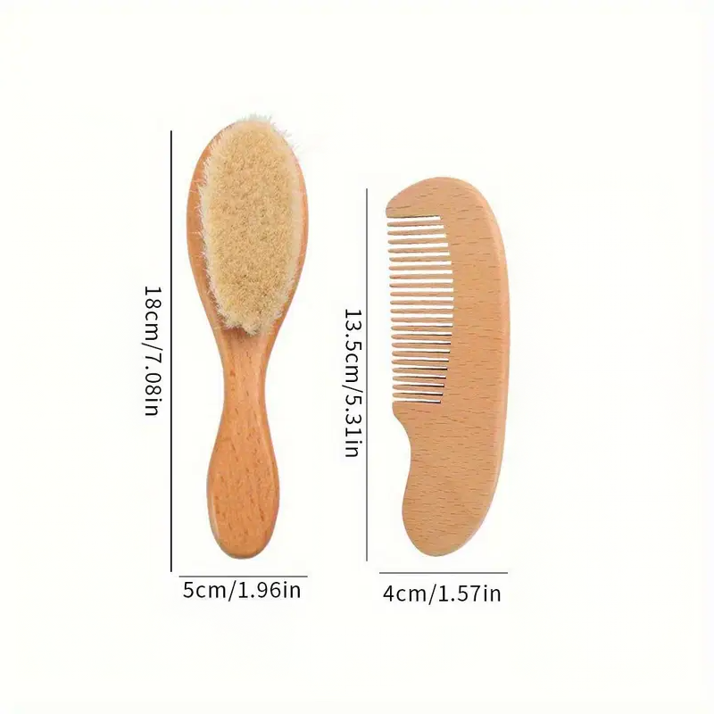 Brosse et Peigne bébé personnalisé