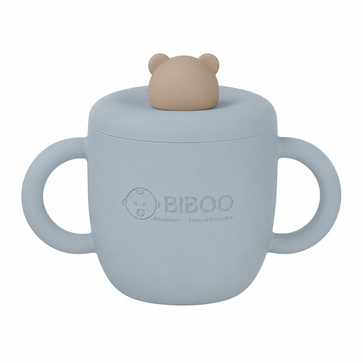 Tasse d'apprentissage bébé ourson en situation