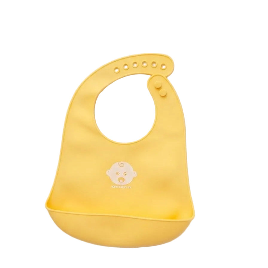 Gamme de bavoirs bébé en silicone, 9 coloris