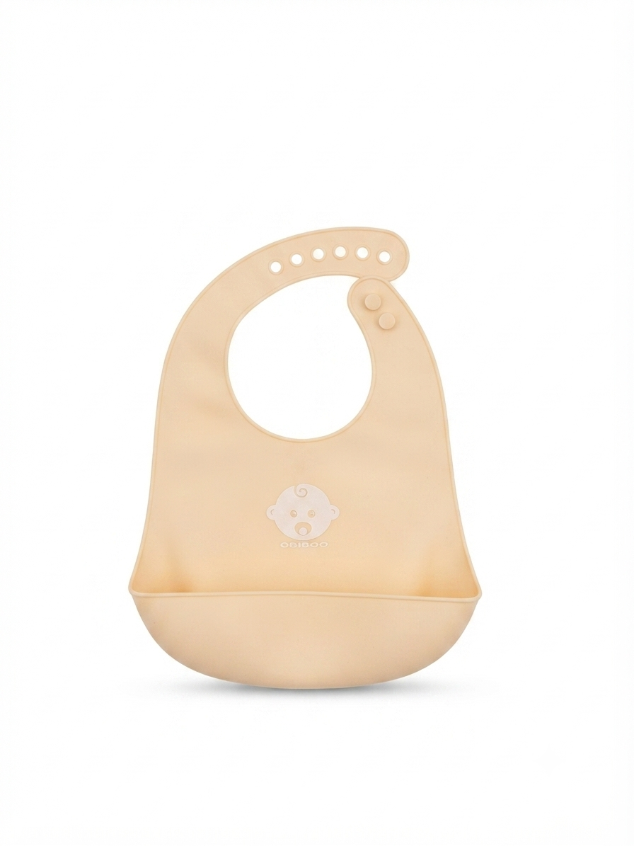 Bavoir bébé en silicone sans BPA – Repas sans taches