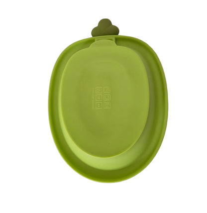 Assiette Bebe Silicone 3 Compartiments Carotte