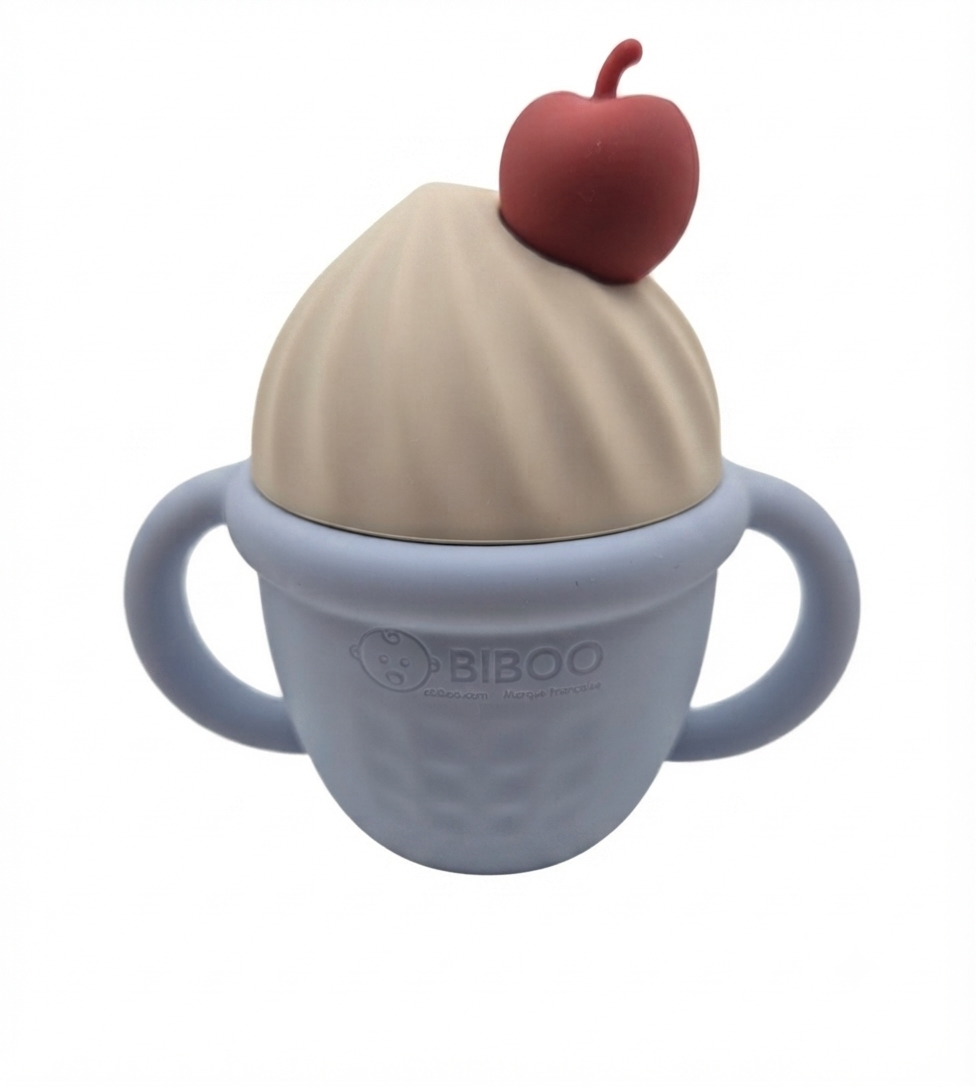 Tasse crème glacée, coloris fraise