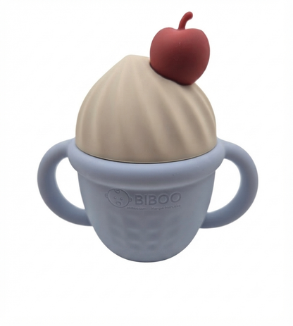 Tasse crème glacée, coloris fraise