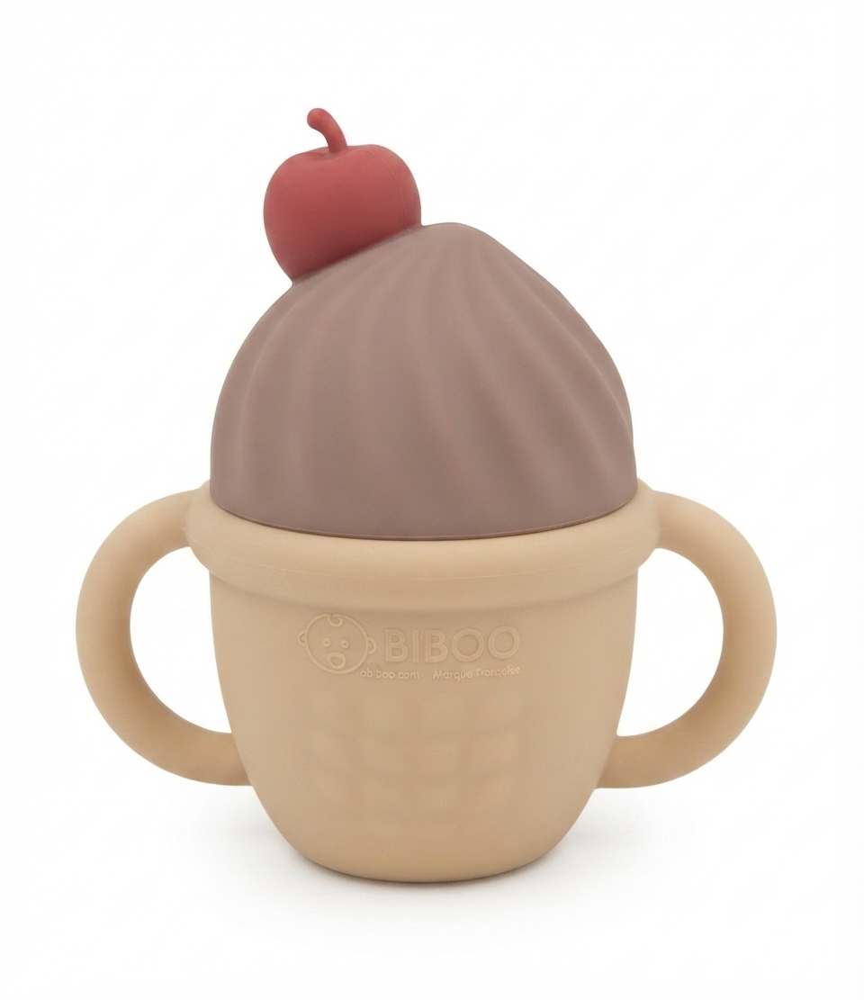 Tasse crème glacée, coloris vanille chantilly