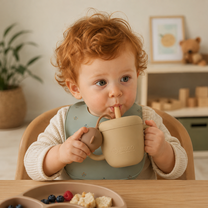 Collection tasse ourson en silicone, vue d'ensemble