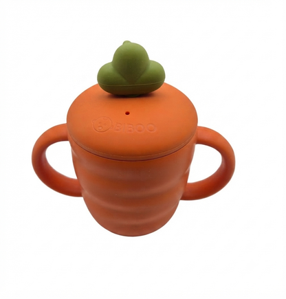 🥕Tasse d’Apprentissage Bébé 3-en-1 Carotte