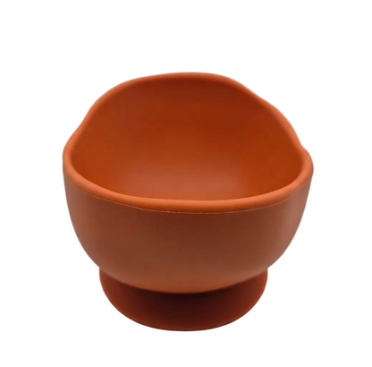 🥕Bol d’Apprentissage Bébé en Silicone Carotte